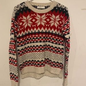 Abercrombie & Fitch Sweater | Color: Red | Size:S